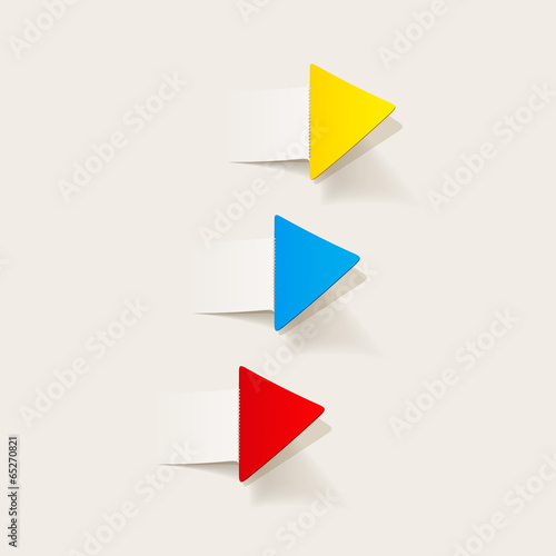 Free Download realistic design element: arrow - GFXLoad