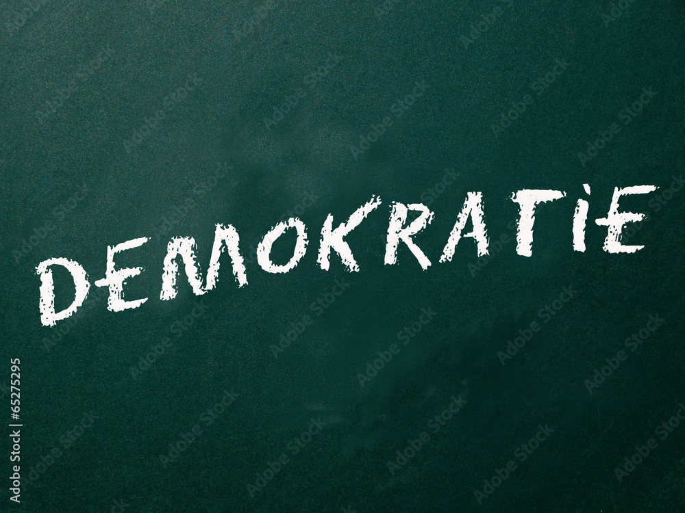 Obraz premium Demokratie