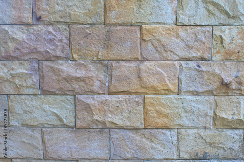 Modern stone Brick Wall Surfaced