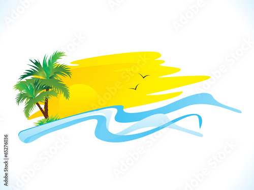 abstract summer holiday background photo