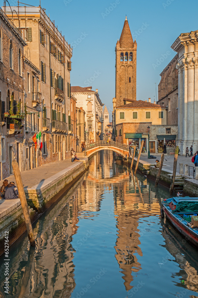 Venice -  Fondamenta Giardini street t
