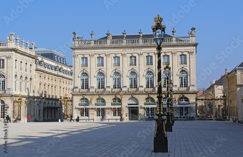 Obraz na płótnie Place Stanislas, centre ville de Nancy ( Nancy , Lorraine ) w salonie
