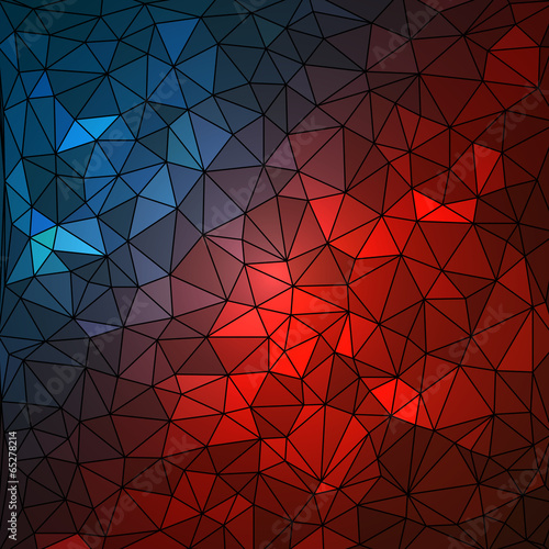 Abstract Geometrical Multicolored Background.