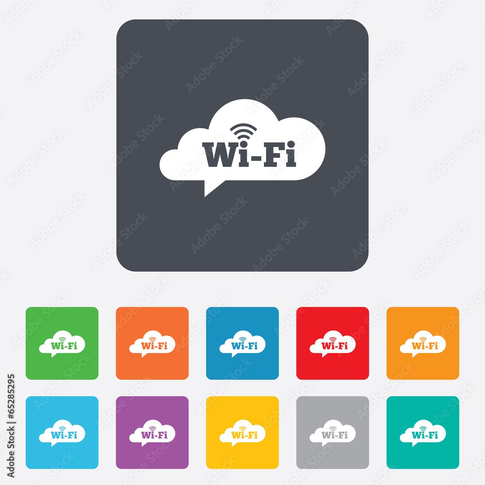 Free wifi sign. Wifi symbol. Wireless Network. Free wifi sign. Wifi symbol. Wireless Network.