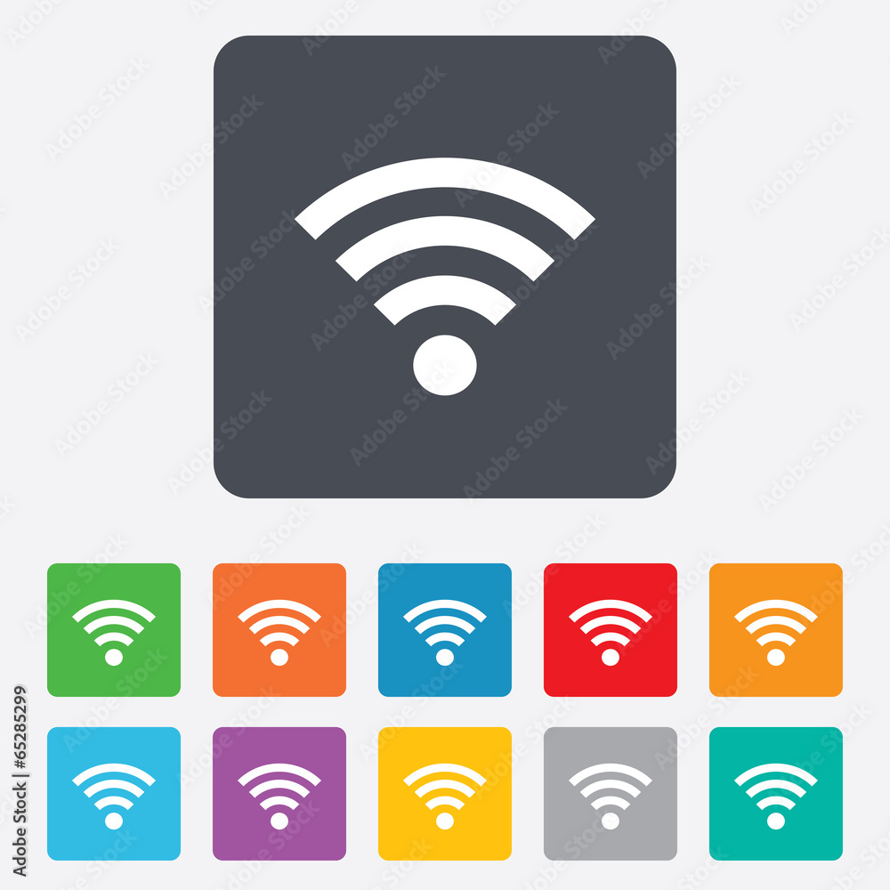 Wifi sign. Wi-fi symbol. Wireless Network. Wifi sign. Wi-fi symbol. Wireless Network.