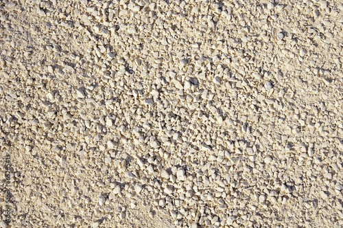 Texture of limestone rubble