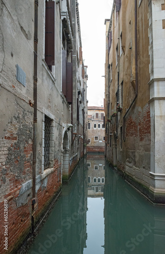 View of canal Rio Menuo in Venice, Italy. © vaz1