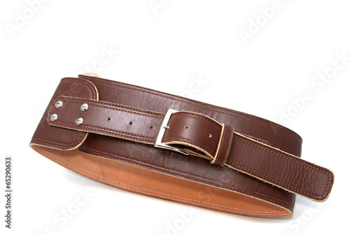 Slika na platnu a gait leather belt for safety