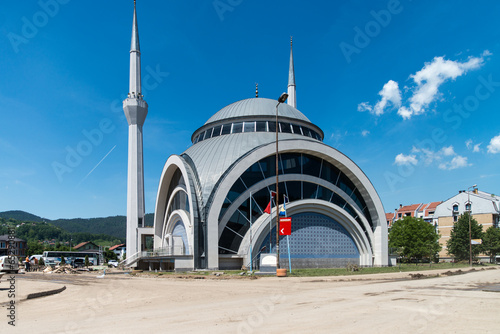 Vali Recep Yaziciodlu Mosque After Flooding Natural Disaster photo