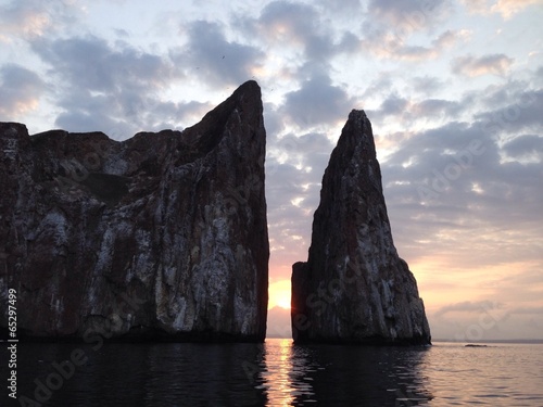 sunrise kicker rock galapagos islands
