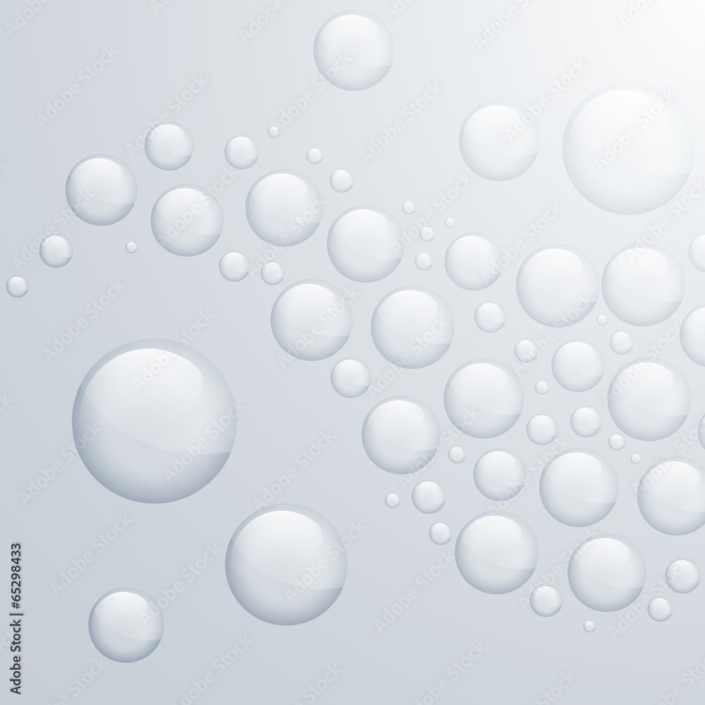 Bubbles vector background Bubbles vector background