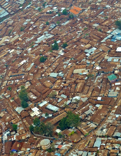 Kibera Slum in Kenya
