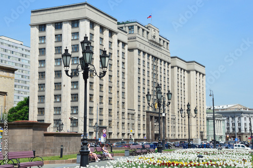 Здание Государственной Думы Российской Федерации в Москве