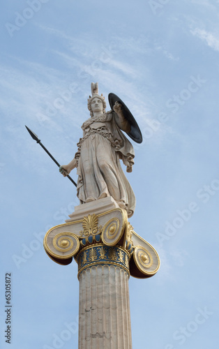 Athena, Ancient Greeks' goddess of heroic endeavor and wisdom
