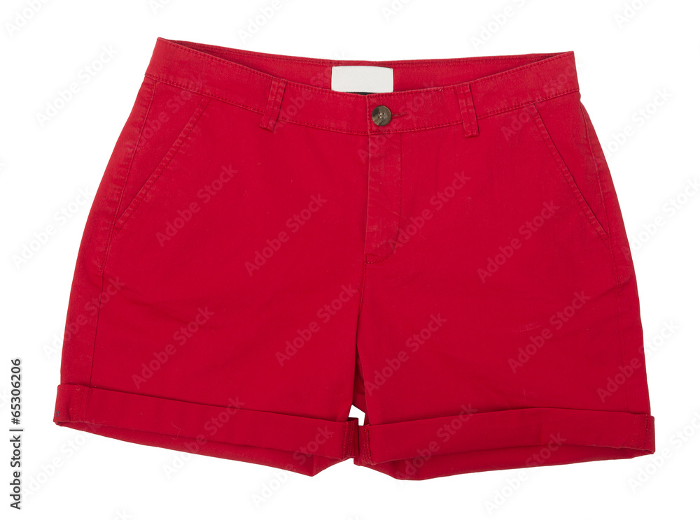 Red shorts Red shorts