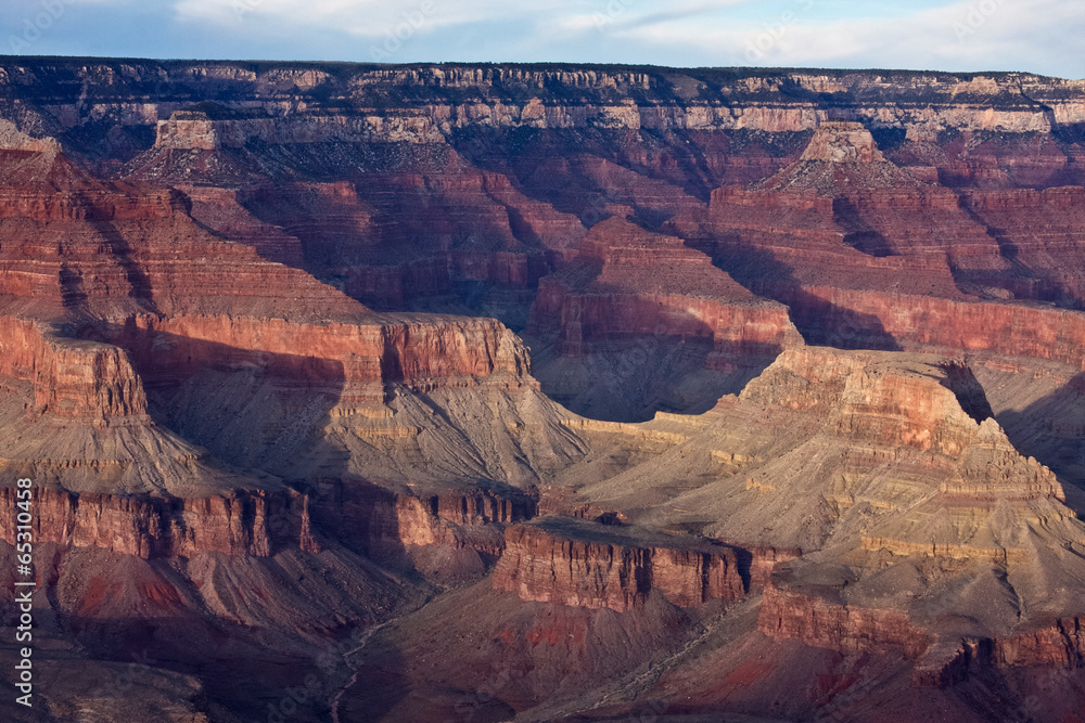 Golden Light on the Grand Canyon