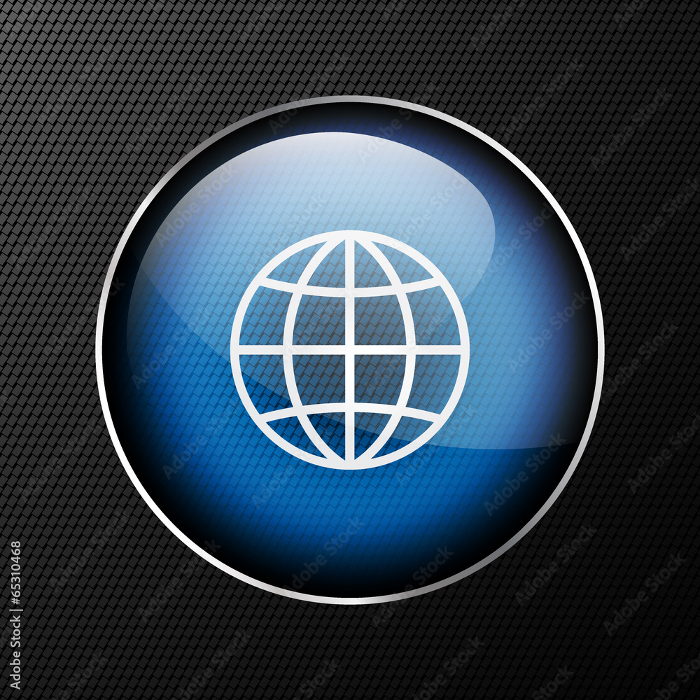 Vector globe icon Vector globe icon