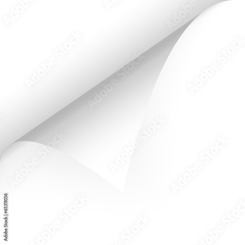 Papier Ecke oben links