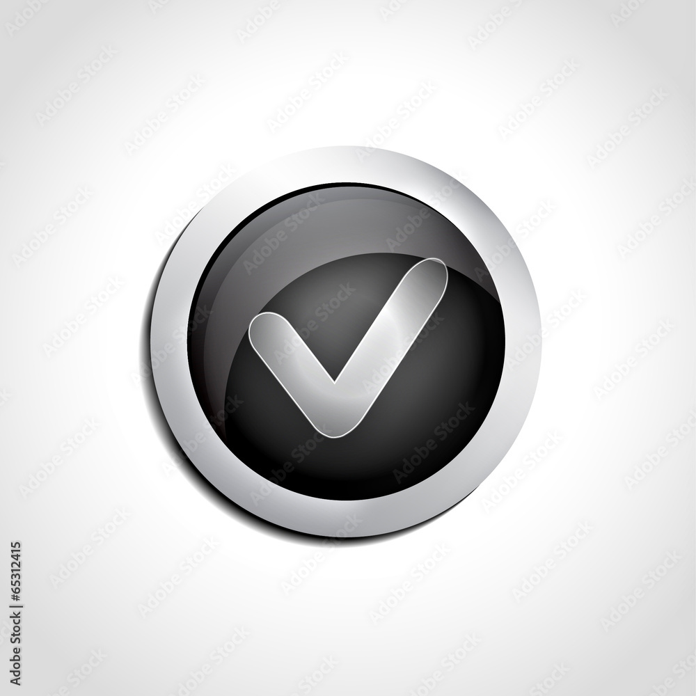 Luxurious web-site accept (yes) button - jpg illustration Luxurious web-site accept (yes) button - jpg illustration