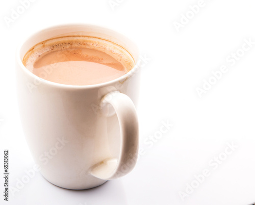 A mug of hot chocolate 