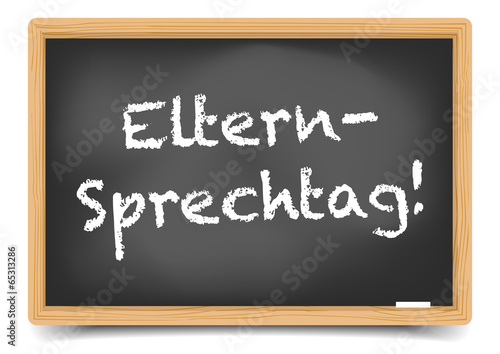 Schultafel Elternsprechtag