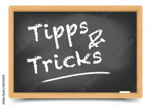 Schultafel Tipps und Tricks