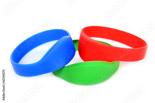 three color rfid bracelet