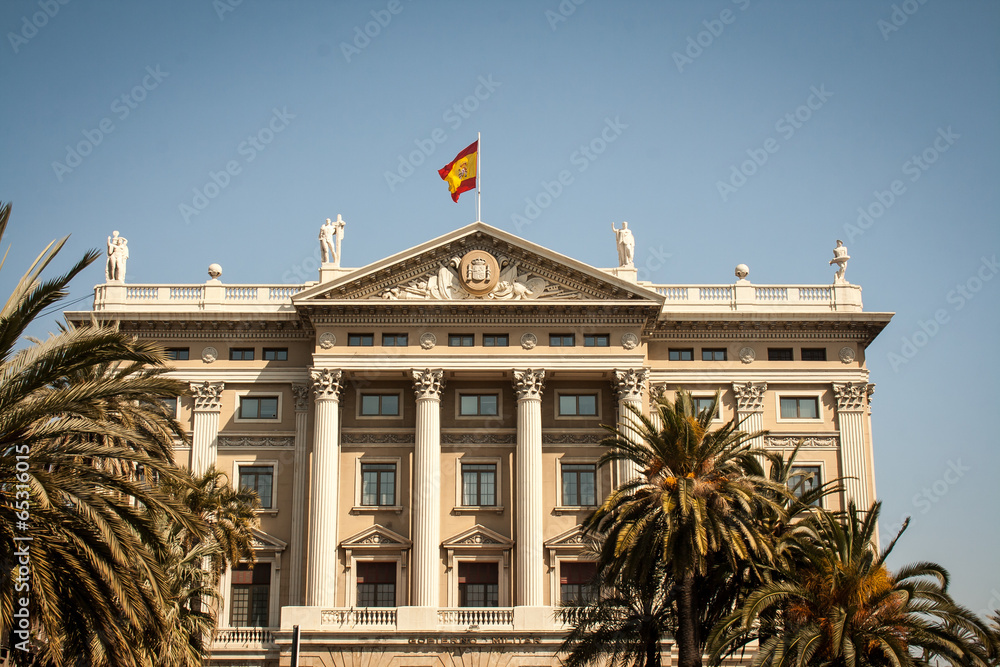 Fototapeta premium Government Building Barcelona