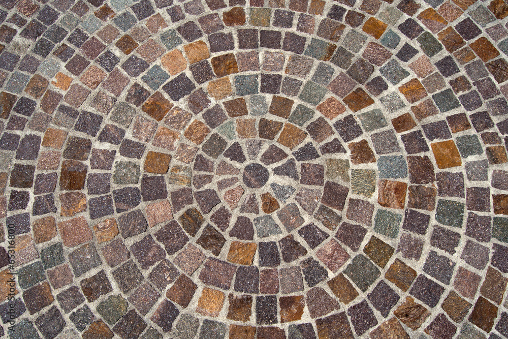 Porphyry Stone Floor - Sanpietrini or sampietrini Porphyry Stone Floor - Sanpietrini or sampietrini