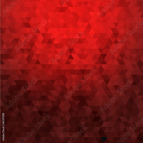 Abstract red geometric background