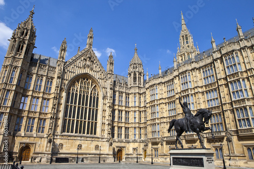 Richard the Lionheart and the Houses of Parliament
