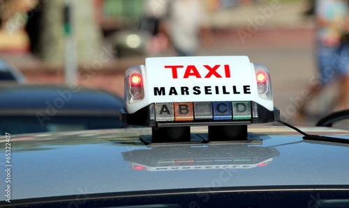 Taxi à Marseille