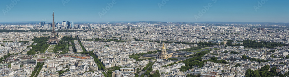 Vue Aérienne de Paris