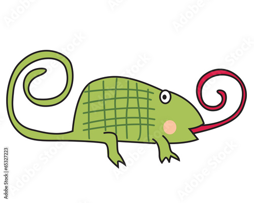 Cute chamaleon