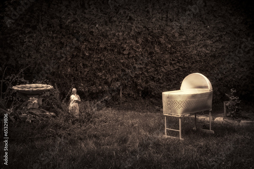 Creepy, Spooky Baby Crib