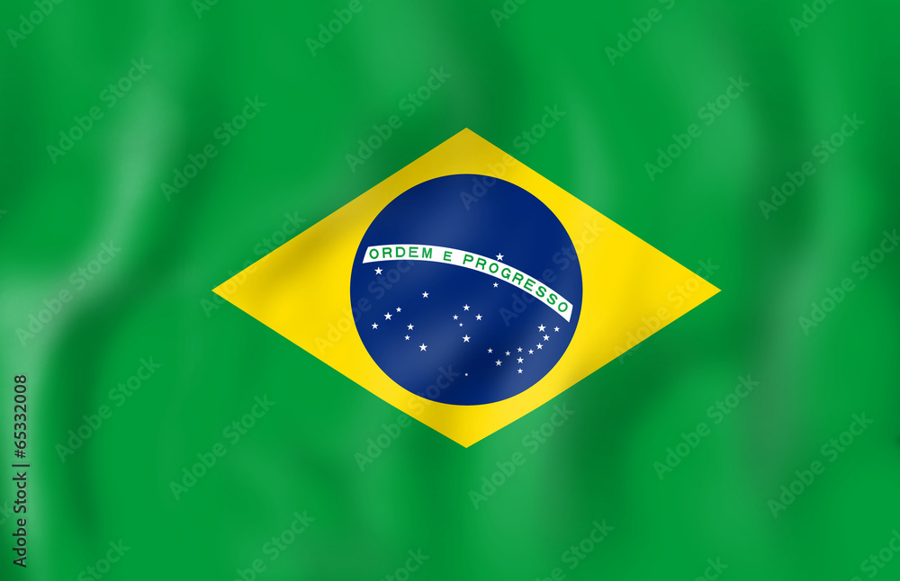 Fototapeta premium Brazil Football Design