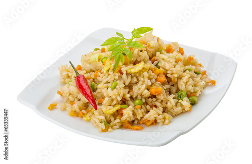 Obraz na płótnie Vegetarian fried rice