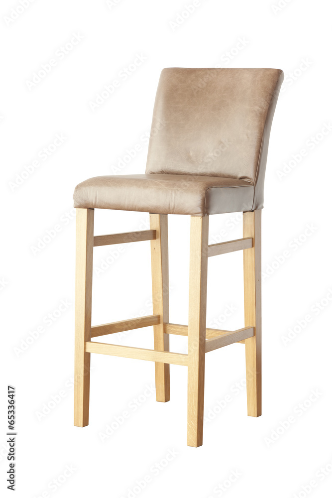 Wooden chair isolated on white background with clipping path Wooden chair isolated on white background with clipping path