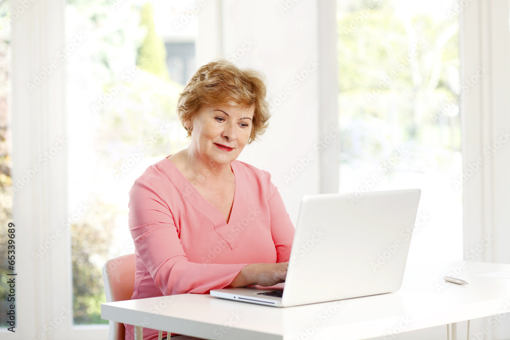 Portrait of senior woman Portrait of senior woman