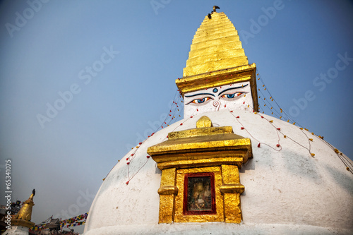 Fototapeta Buddhist stupa in Bodnath