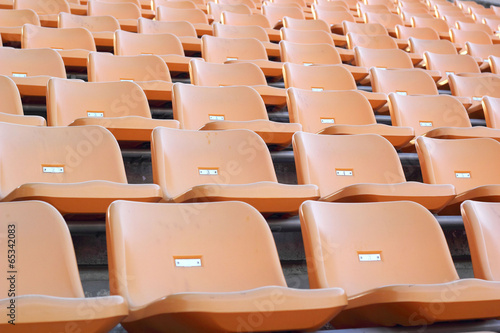 Stadium seats for visitors some sport or football © seagames50