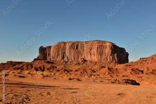 Monument valley in Utah in the early evening of April 2014 © paulbriden