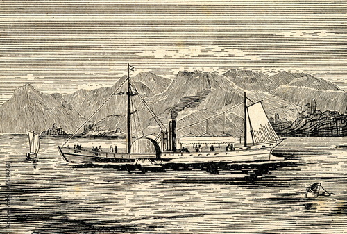 фотографія North River Steamboat or Clermont