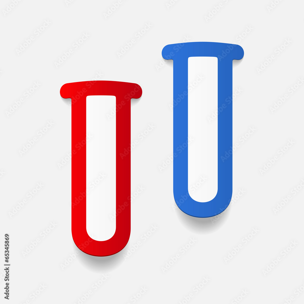 realistic design element: tube realistic design element: tube