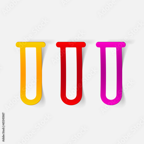 realistic design element: tube