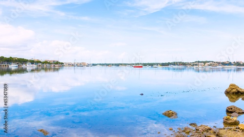 4K Timelapse Porto colom  Mallorca.Majorca - Spain photo