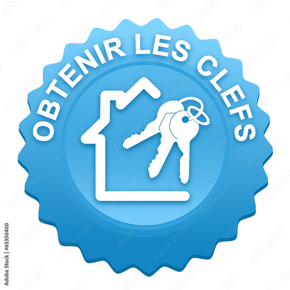 obtenir les clefs sur bouton web denté bleu obtenir les clefs sur bouton web denté bleu