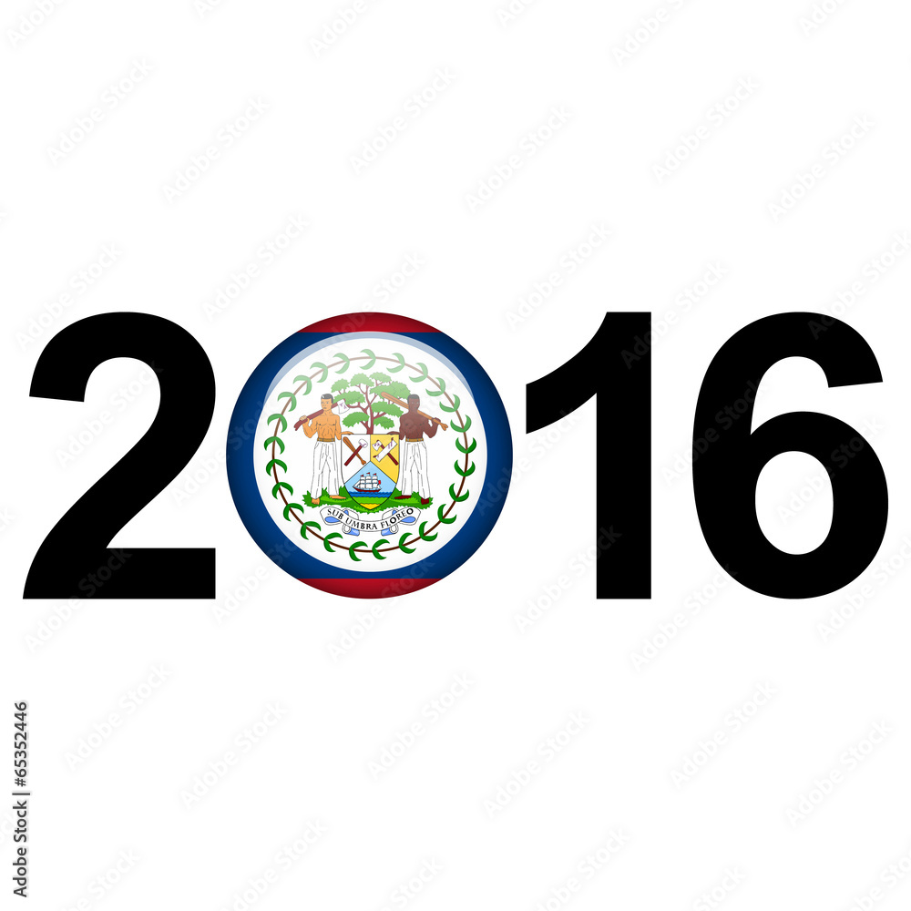 Belize flag button Belize flag button