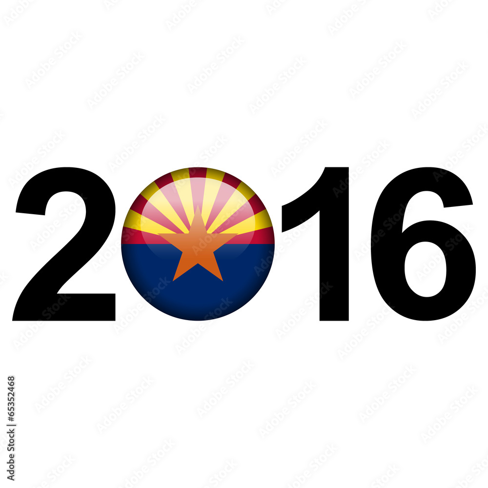 Flag button - Arizona Flag button - Arizona