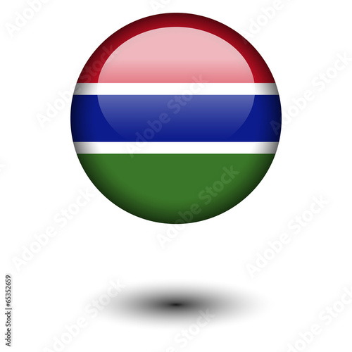 Flag button illustration - Gambia Free Download Flag button illustration - Gambia - GFXLoad